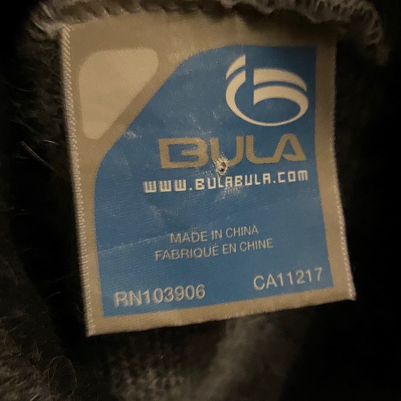 Bula Lambswool Angora blend Black and White Women's Beanie - Picture 2 of 4